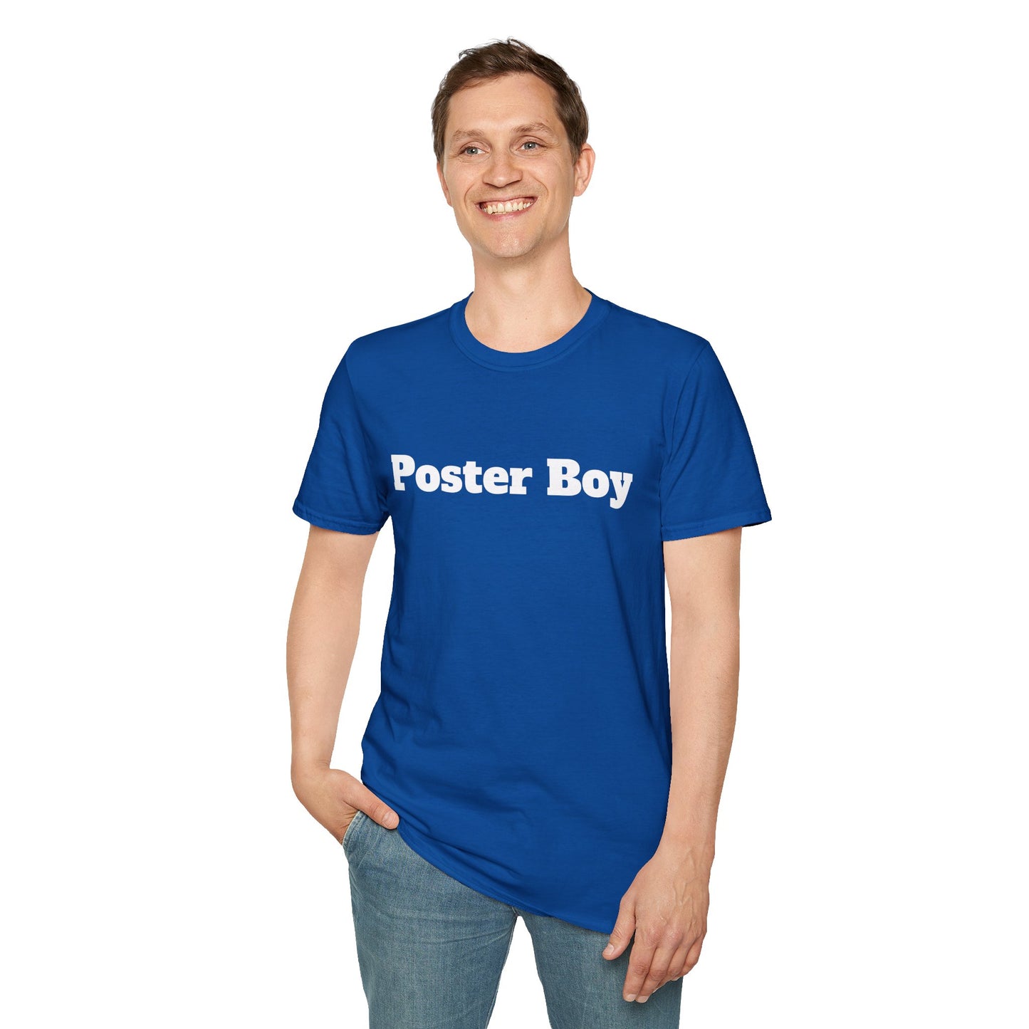Poster Boy T-Shirt - Be Your Own Role Model and Embrace Your Individuality