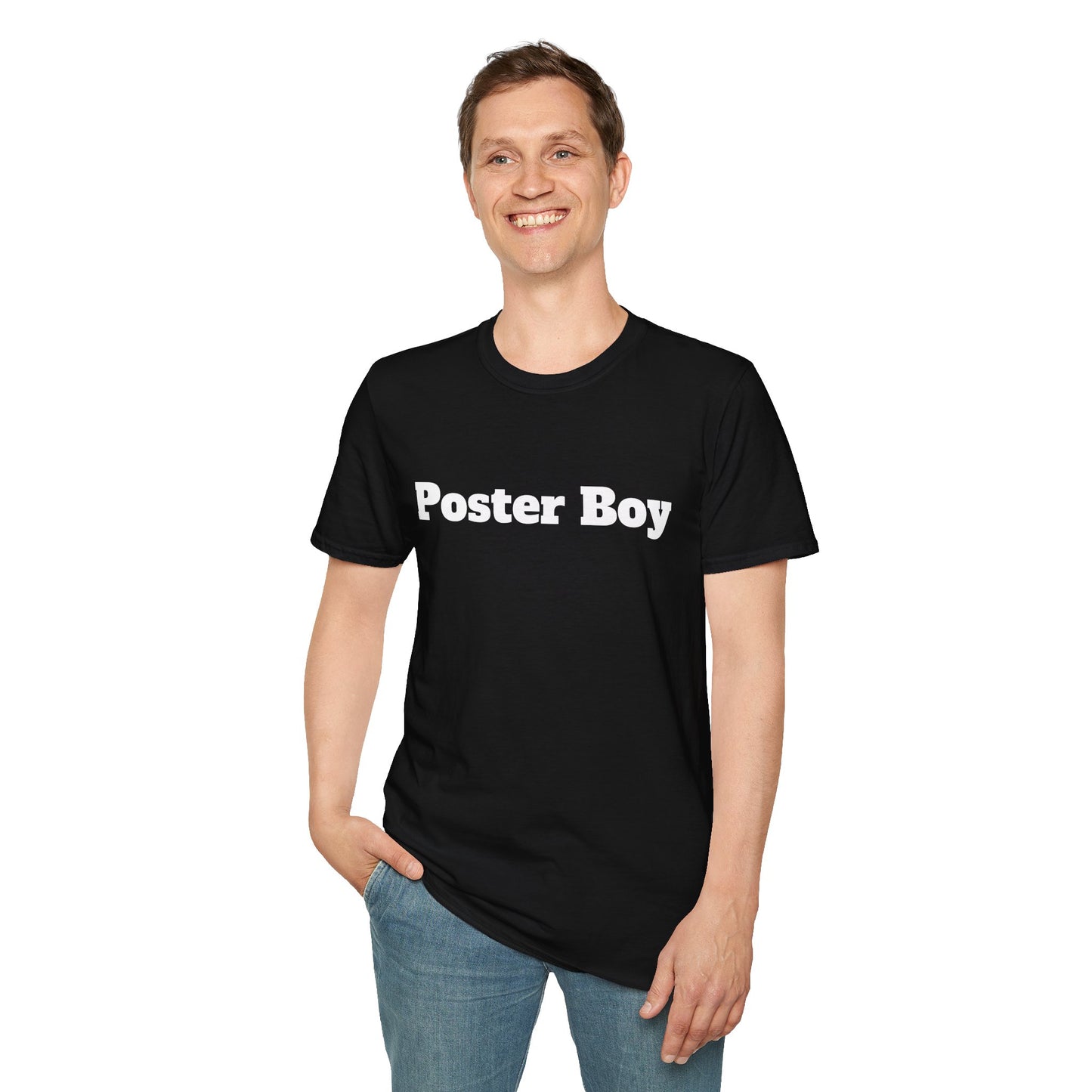 Poster Boy T-Shirt - Be Your Own Role Model and Embrace Your Individuality