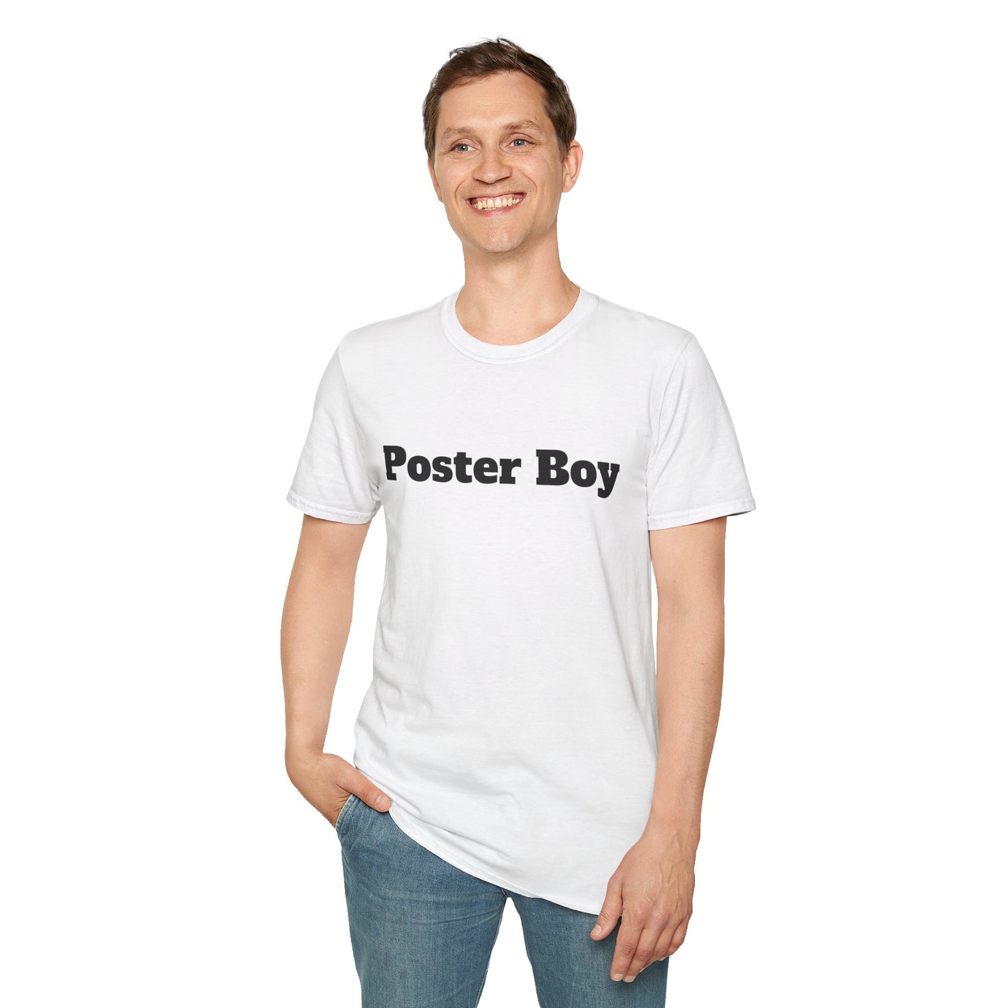 Poster Boy T-Shirt - Be Your Own Role Model and Embrace Your Individuality