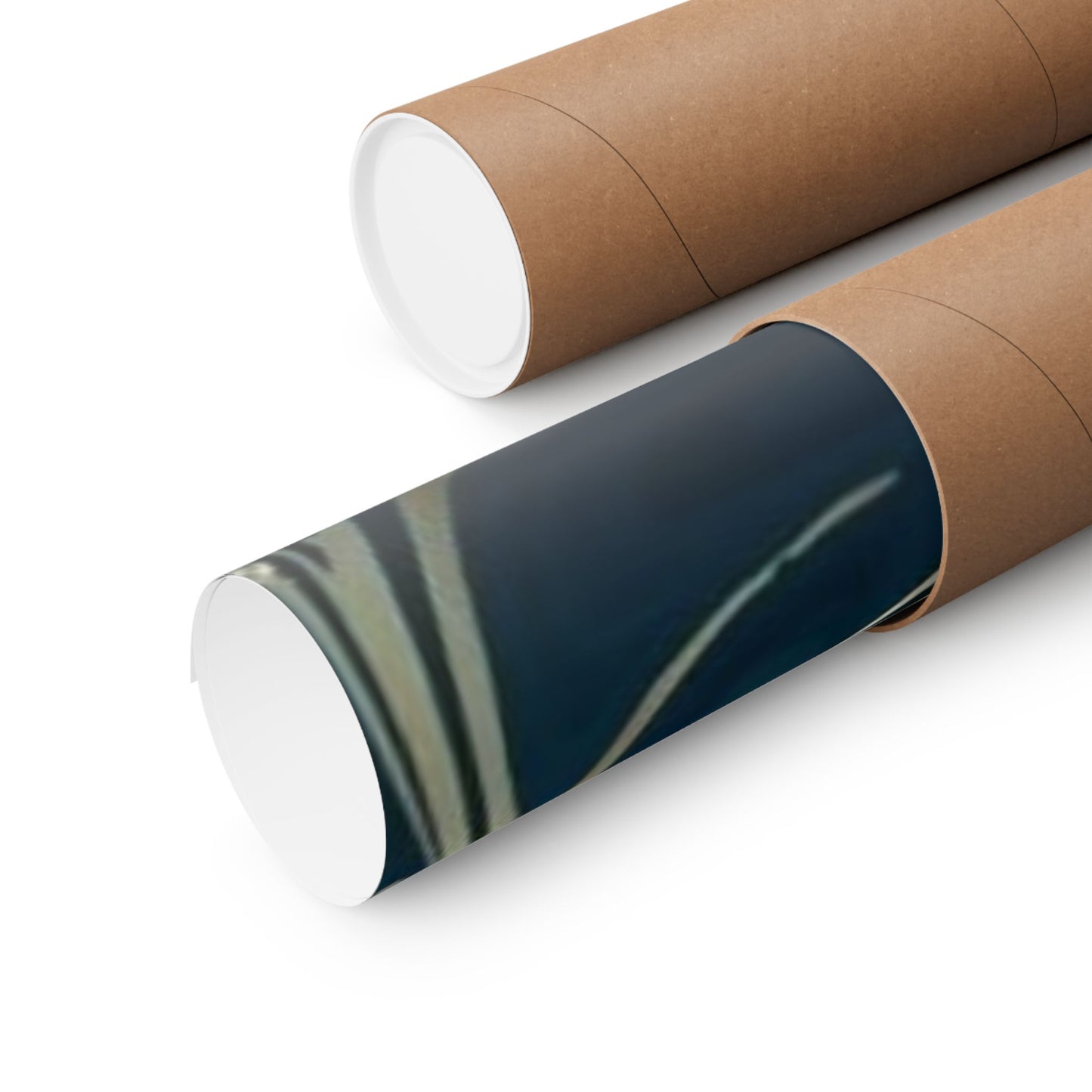 Gold Circle Marble Art Poster Matte Vertical Poster | Wall Art, Modern Minimal